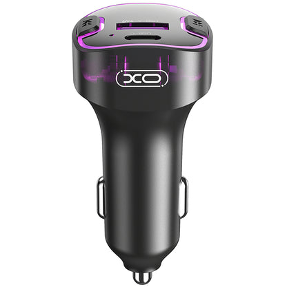 FM Bluetooth modulátor XO Design BCC12, 1 x USB-A - 1 x USB-C