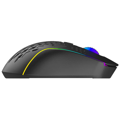 Proove Buzz vezeték nélküli gaming egér, RGB, 800DPI - 4800DPI, fekete WMBU00022401