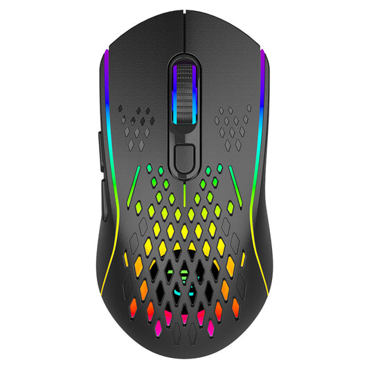 Proove Buzz vezeték nélküli gaming egér, RGB, 800DPI - 4800DPI, fekete WMBU00022401
