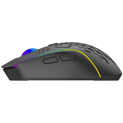 Proove Buzz vezeték nélküli gaming egér, RGB, 800DPI - 4800DPI, fekete WMBU00022401