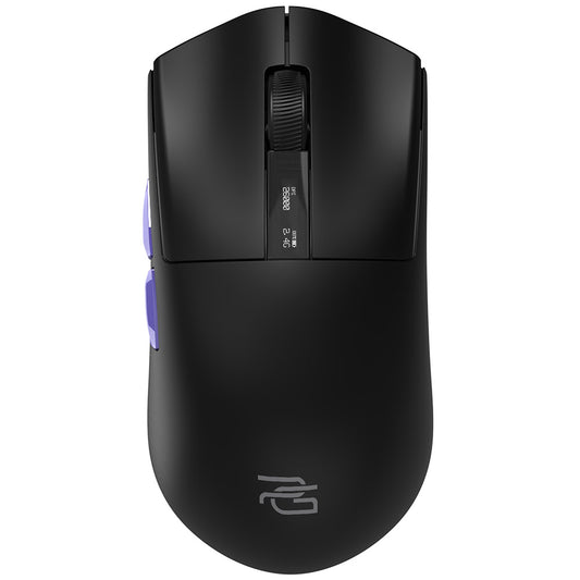 Proove Jester vezeték nélküli gaming egér, 800DPI - 26000DPI, OLED kijelző, Fekete WMJS00022001