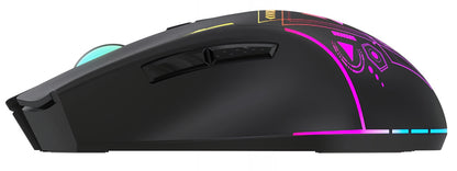 Vezeték nélküli Gaming Egér WZK WMGB-3200, 3200DPI, RGB, Fekete