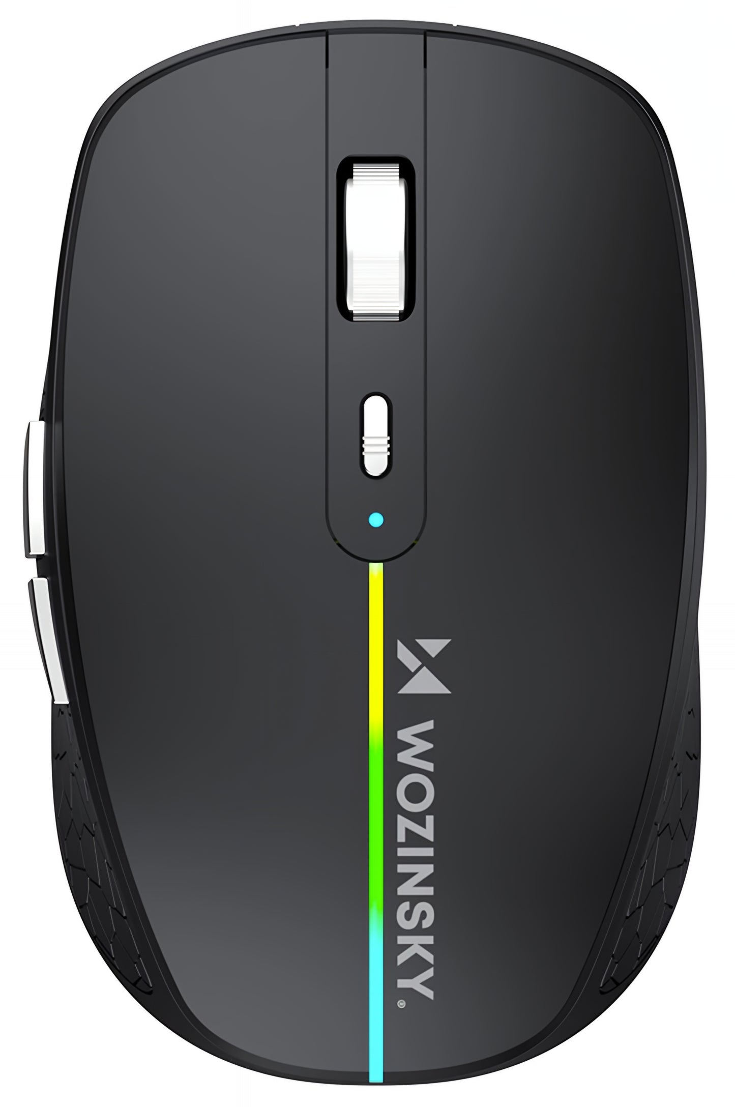 Vezeték nélküli Gaming Egér WZK WMGK-1132, 1600DPI, RGB, BT / Wi-Fi, Fekete