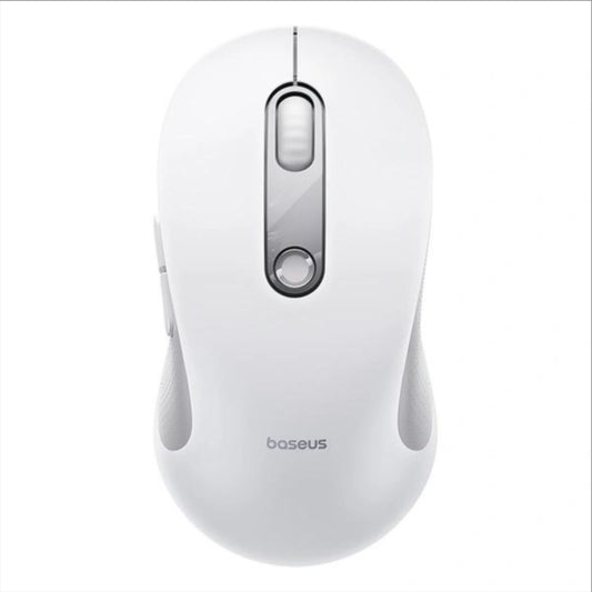 Baseus F02 vezeték nélküli egér, 1600DPI, BT / Wi-Fi, fehér B0203302