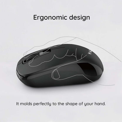 HAVIT MS626GT vezeték nélküli egér, 1200DPI, fekete-piros