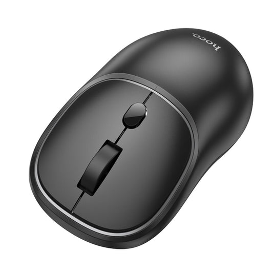 HOCO GM25 vezeték nélküli egér, 1600DPI, BT / Wi-Fi, Fekete