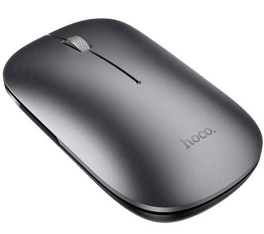 Vezeték nélküli egér HOCO GM43, 1600DPI, BT / Wi-Fi, Szürke