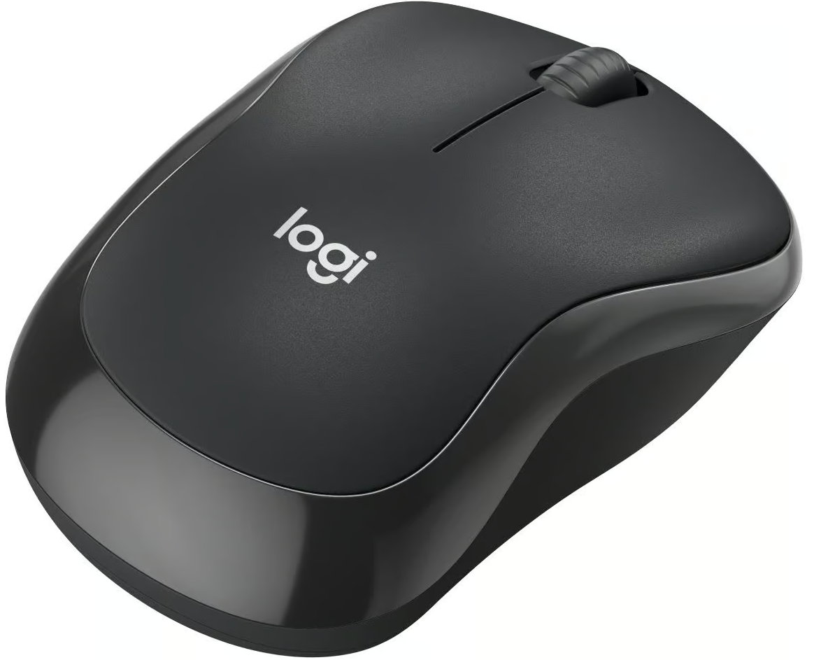 Logitech M240 Silent vezeték nélküli egér, 1000DPI, Fekete 910-007119