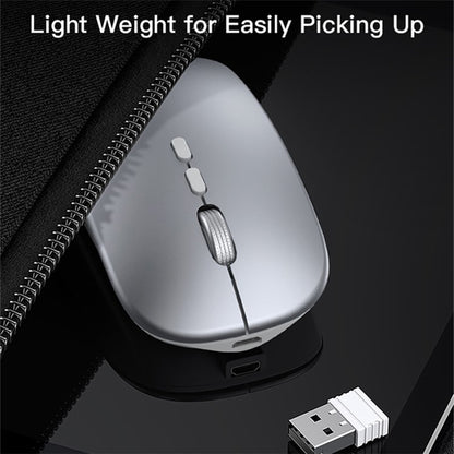Wireless egér Yesido KB15, 800DPI - 1600DPI, Ezüst