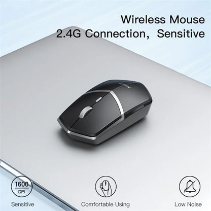 Wireless egér Yesido KB16, 1600DPI, Fekete