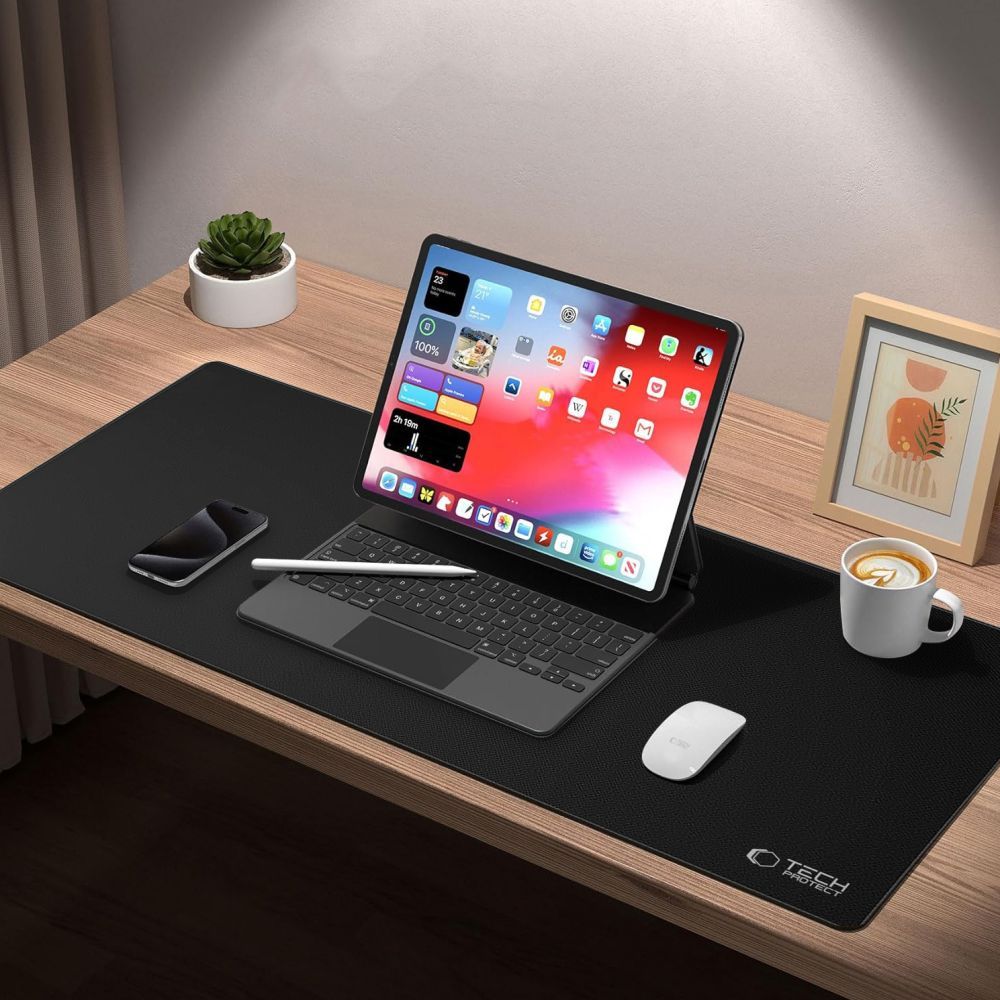MousePad Tech-Protect A100, 100mm x 500mm, Fekete