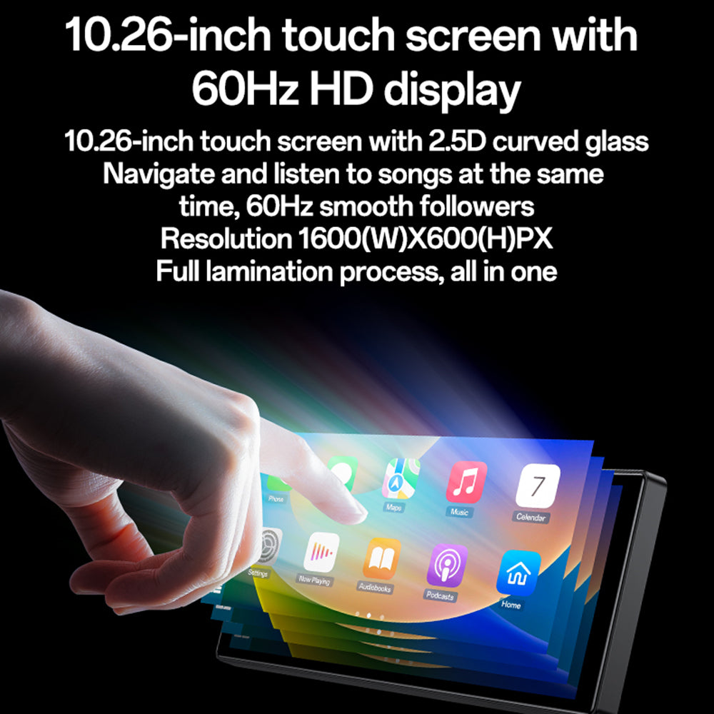 Yesido KM19 autónavigáció, Wi-Fi, 10,26 hüvelyk