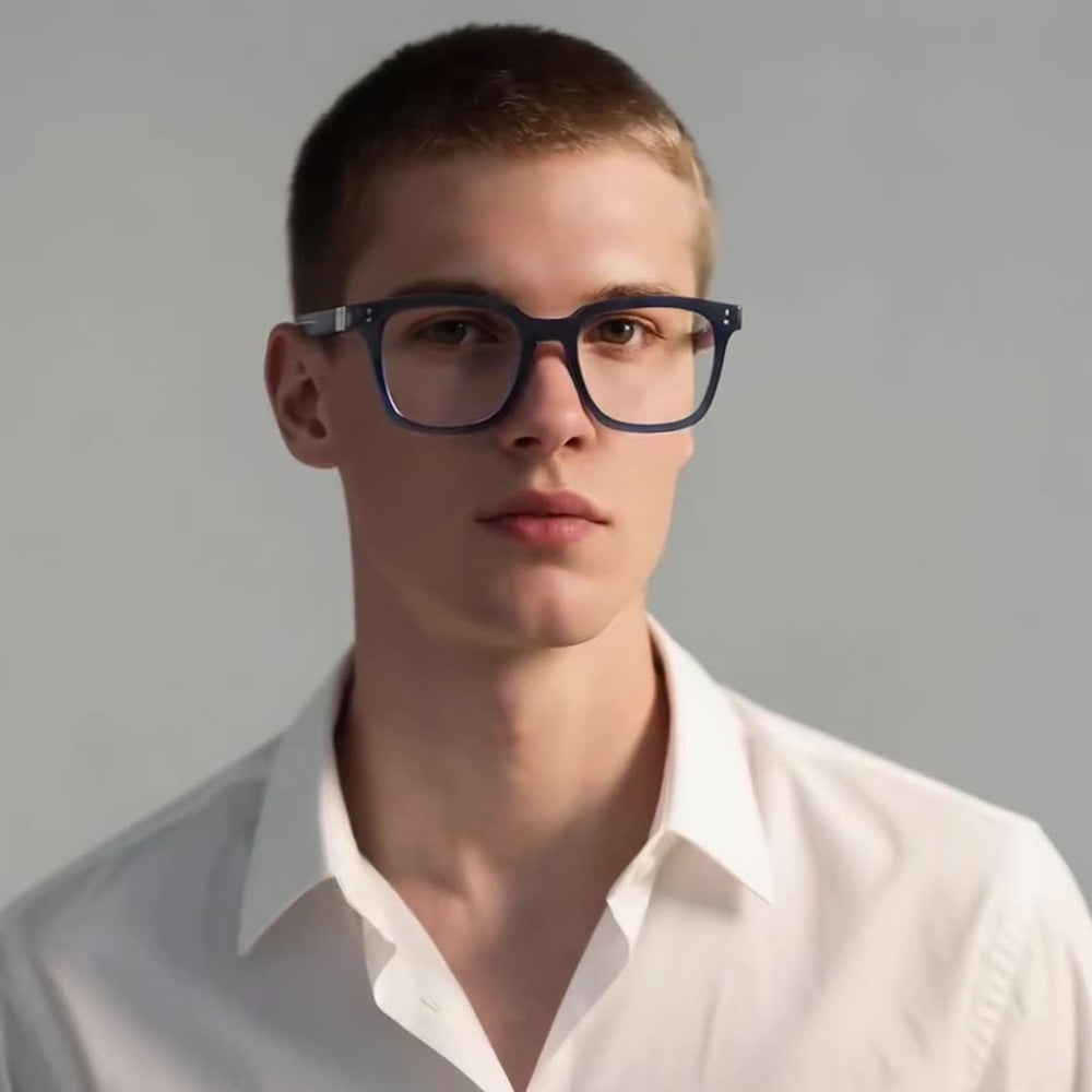 Számítógépes szemüveg férfiaknak Techsuit 2225, kékfény elleni, fekete