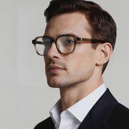 Techsuit 2227 Men's Computer Glasses, Anti-Blue Light, Gray