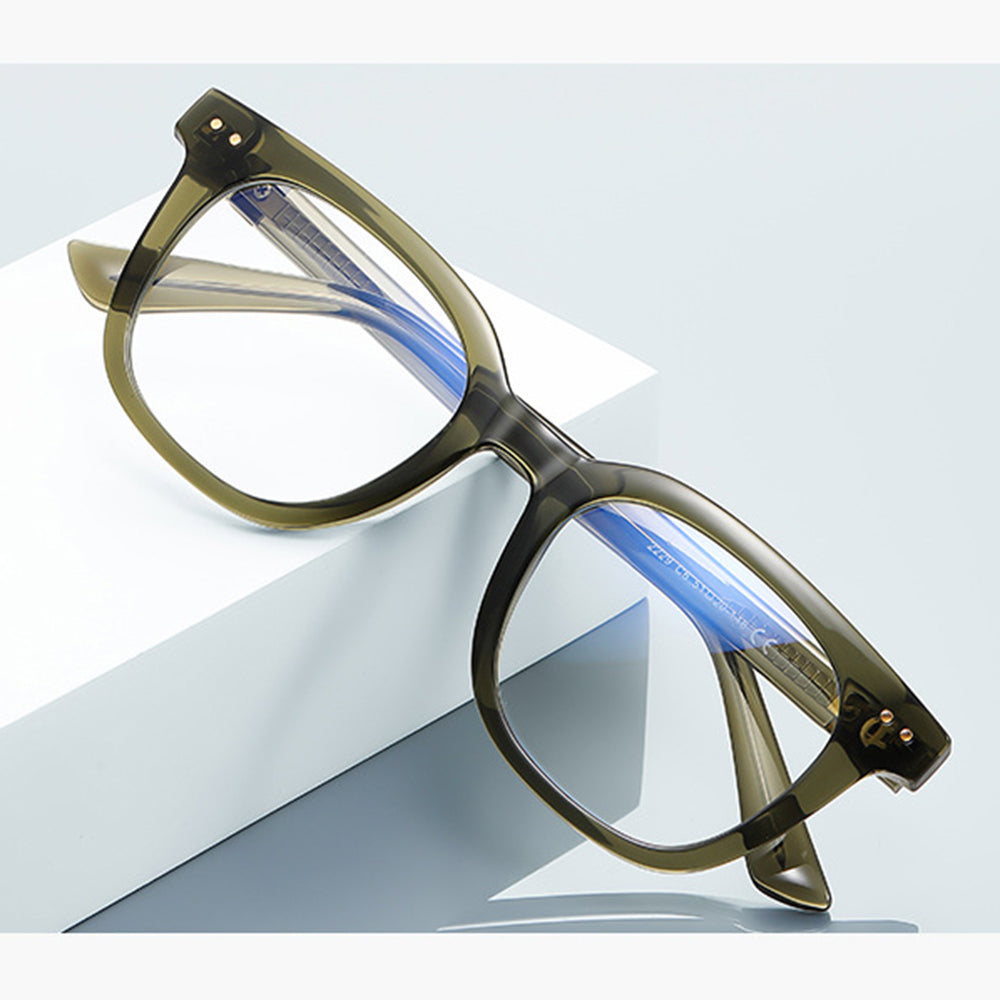 Számítógépes szemüveg férfiaknak Techsuit 2229, kékfény elleni, fekete