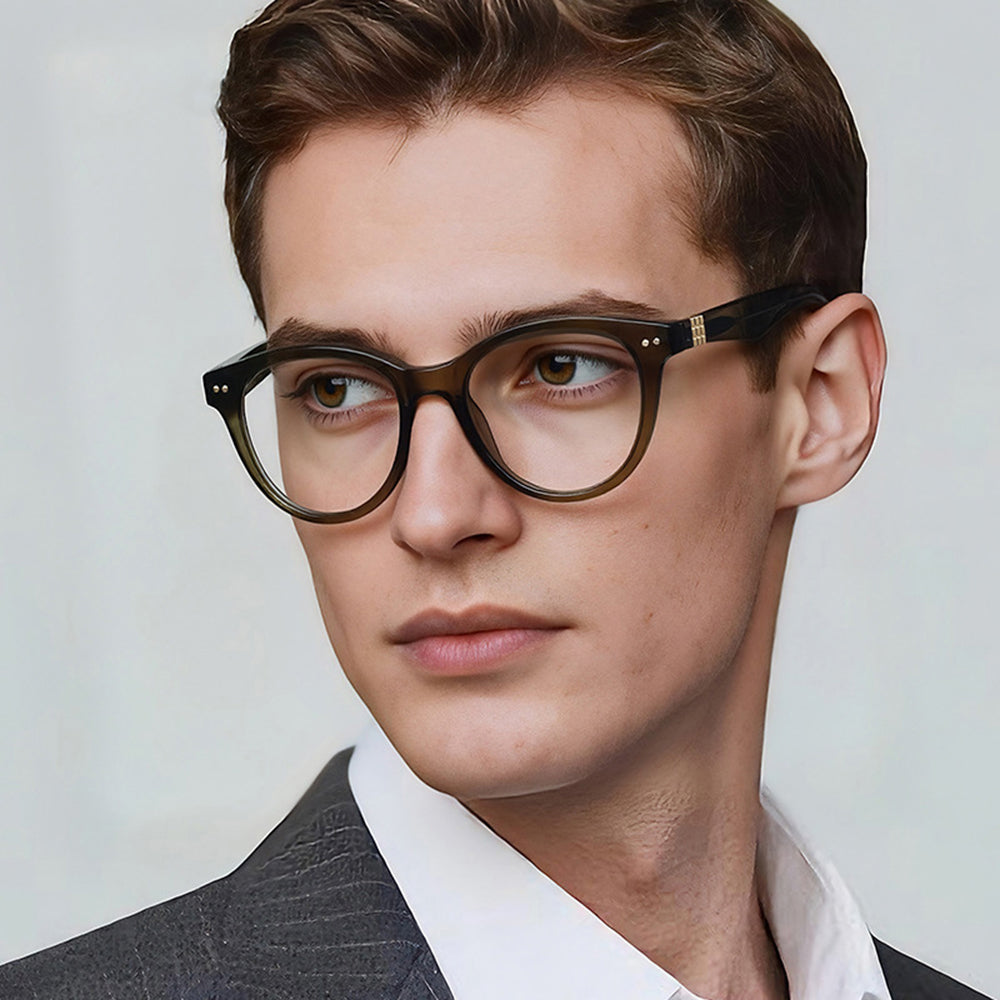 Számítógépes szemüveg férfiaknak Techsuit 2231, kékfény-szűrős, fekete