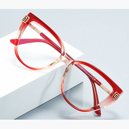 Számítógépes szemüveg női Techsuit 2259, kékfény elleni, barna