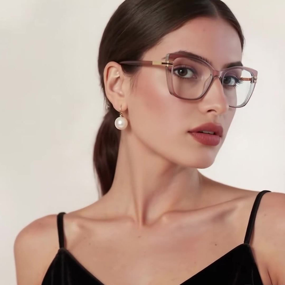 Women's Computer Glasses Techsuit 2273, Anti-Blue Light, Black