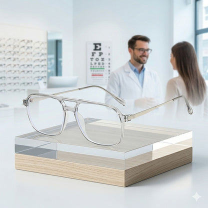Techsuit 83092 Uniszex Számítógépes Szemüveg, Kékfény Szűrős, Átlátszó Ezüst
