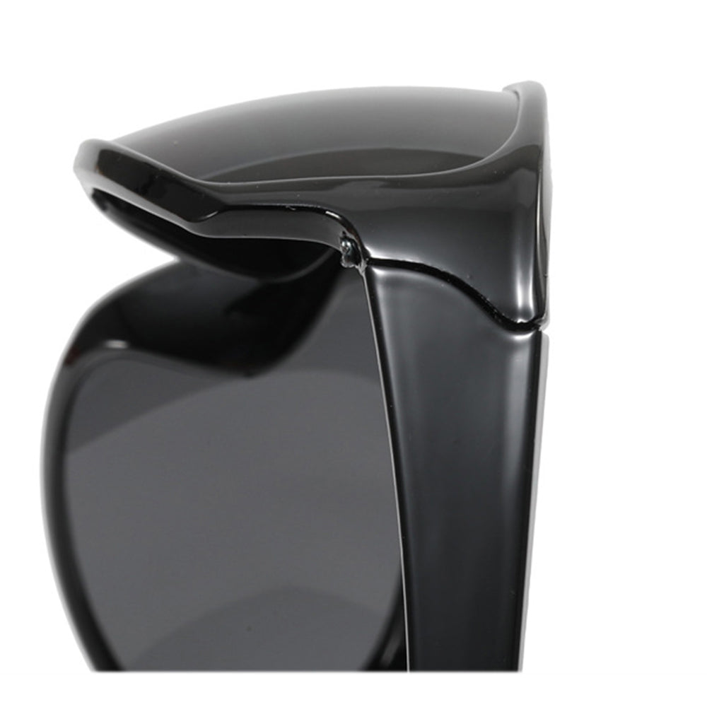 Unisex Cycling Glasses Techsuit 9937, Black Green