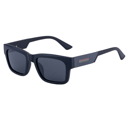 Férfi Techsuit 8491 napszemüveg, polarizált, UV-védelem, matt fekete-szürke