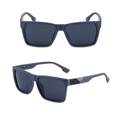 Férfi Techsuit 8500 napszemüveg, polarizált, UV védelem, fekete szürke