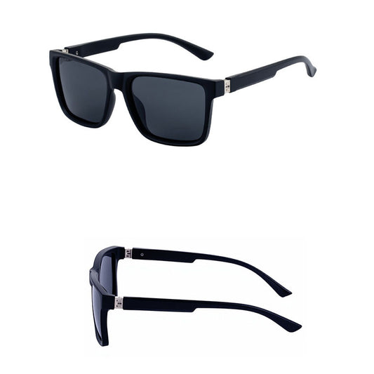 Férfi Techsuit 8506 napszemüveg, polarizált, UV védelem, matt barna szürke