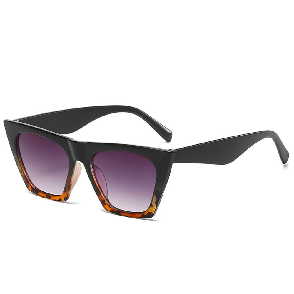 Techsuit 5154 Women's Sunglasses, Black Purple