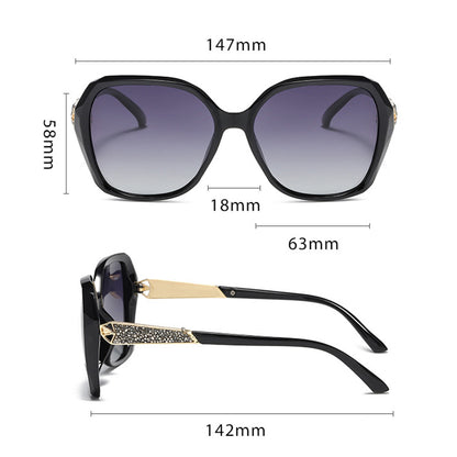 Női Techsuit 5599 napszemüveg, polarizált, UV védelem, lila