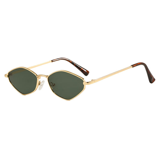 Techsuit 6206 Női Napszemüveg, Arany-Zöld