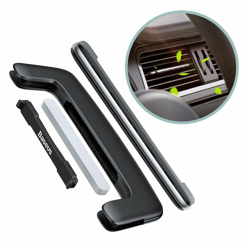 Baseus Paddle Ultrathin autóillatosító, ezüst SUXUN-BP0S