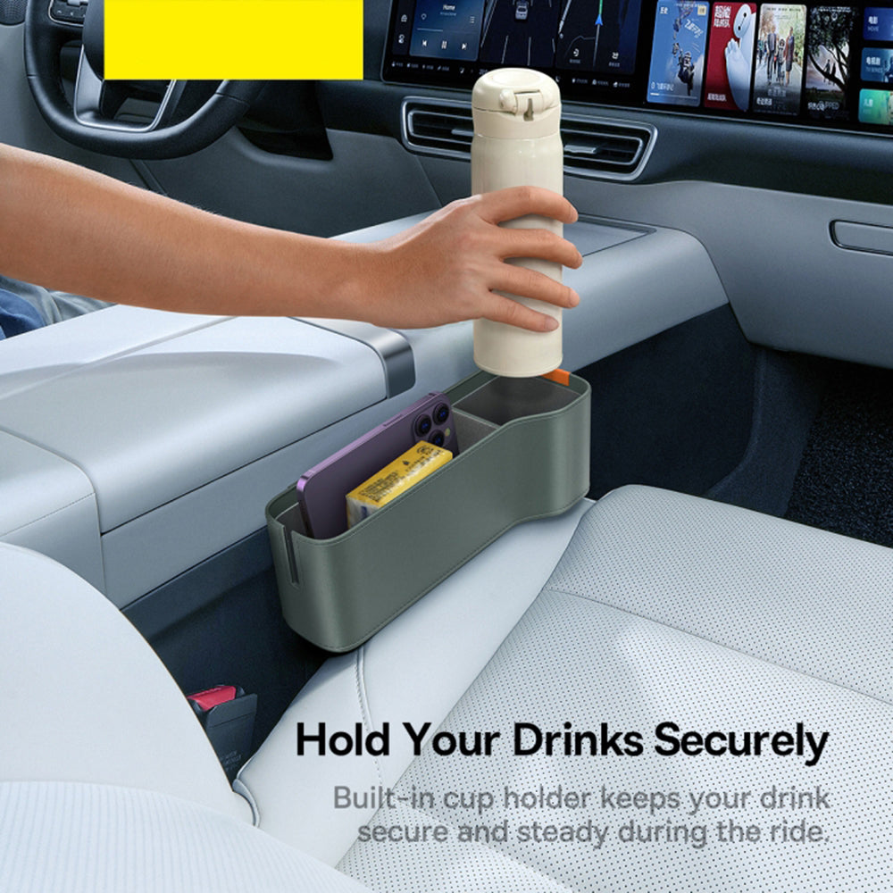 Baseus OrganizeFun autós szervező a konzol és az ülés közötti térhez, Szürke C20256502831-00