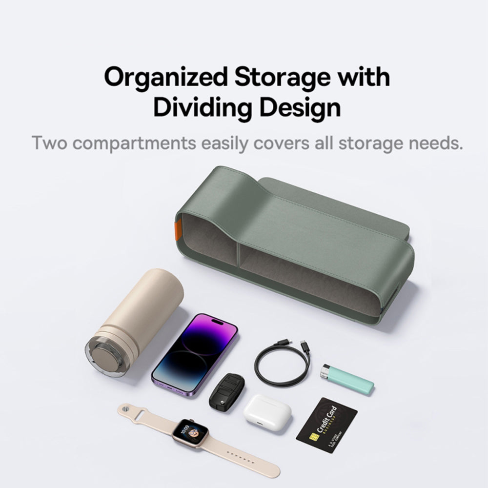 Baseus OrganizeFun autós szervező a konzol és az ülés közötti térhez, Szürke C20256502831-00