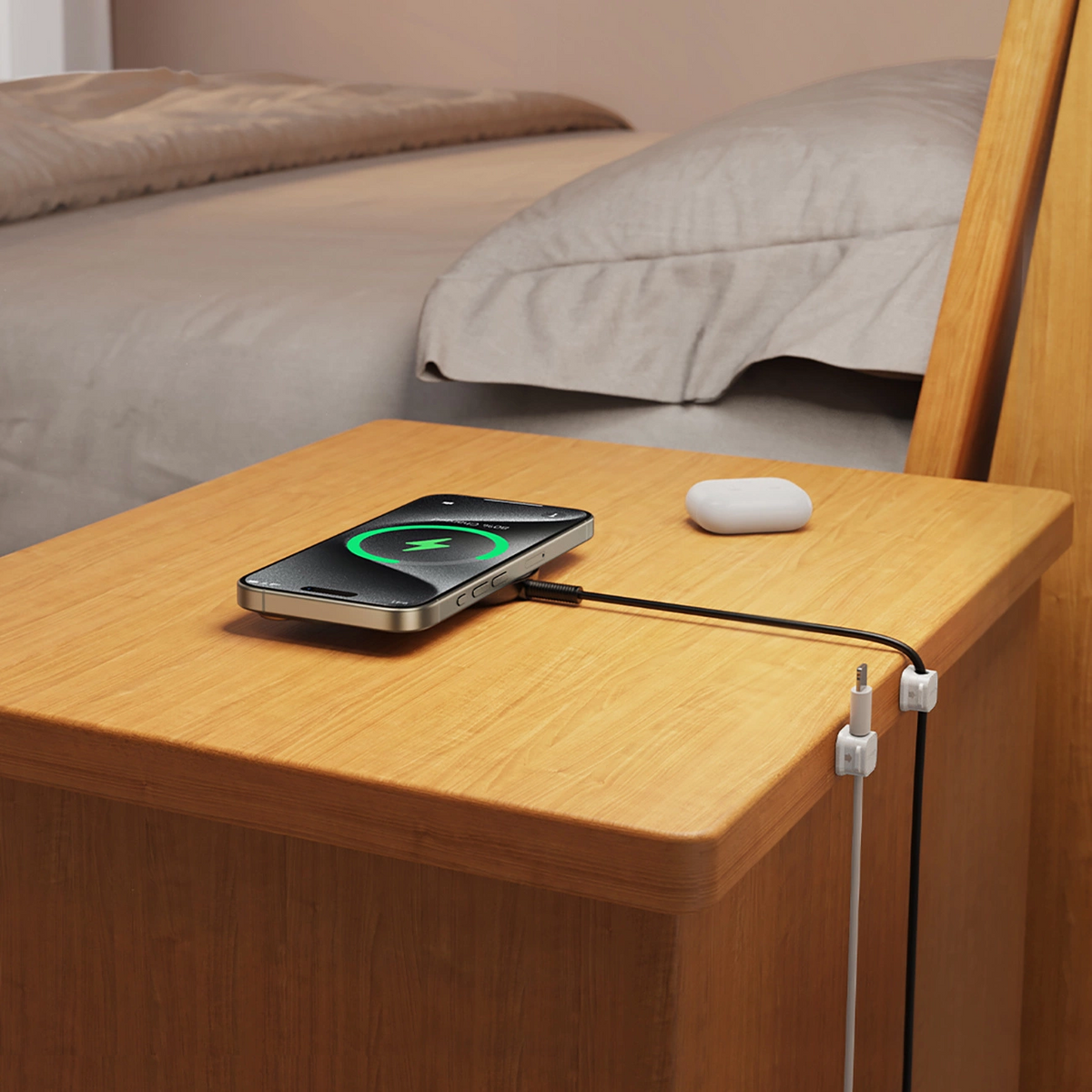 Joyroom JR-ZS368 Kábelrendező, 6 darabos készlet, Fehér