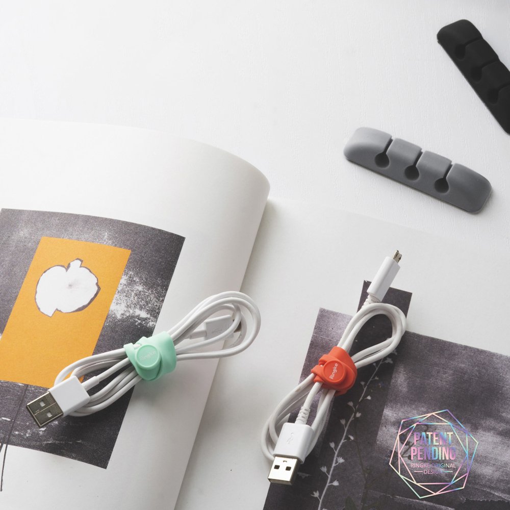 Ringke Kábelrendező, 4 darabos készlet, Különböző Színek