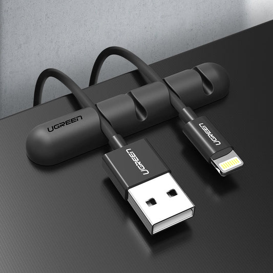 UGREEN Kábelrendező, 2 darabos készlet, Fekete