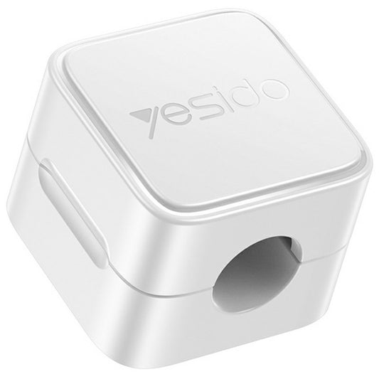 Yesido C216WH kábelrendező, 4 darabos készlet, fehér