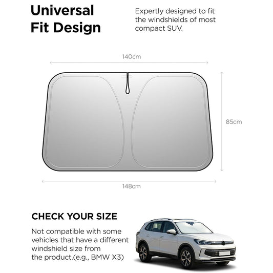 Spigen UO260 Autó Szélvédő Napellenző, 85cm x 148cm ACP11460