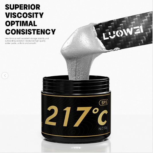 Luowei LW-SP3 forrasztópaszta, 30g, Olvadáspont 217 fok