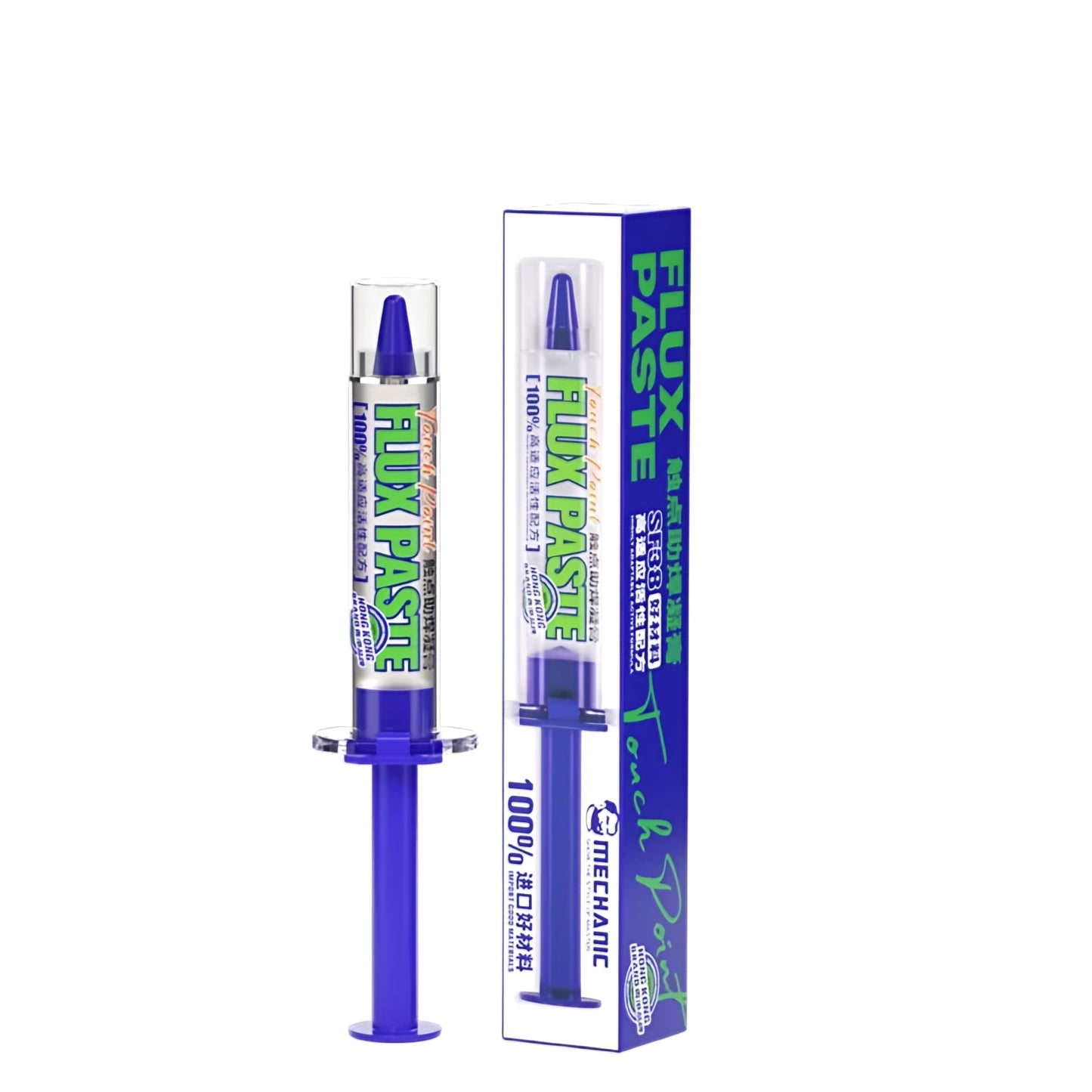 Pasta Flux Mechanic SF38, Hydrogenated, Syringe Type, 100ml
