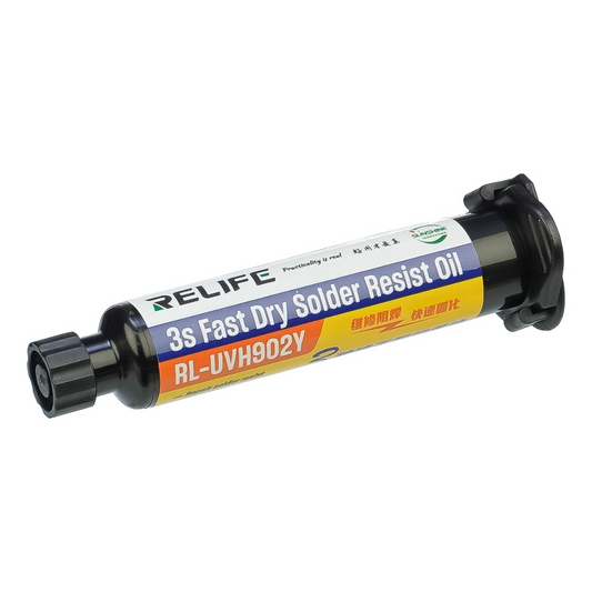 Relife RL-UVH902Y UV maszkoló paszta, 10ml, sárga
