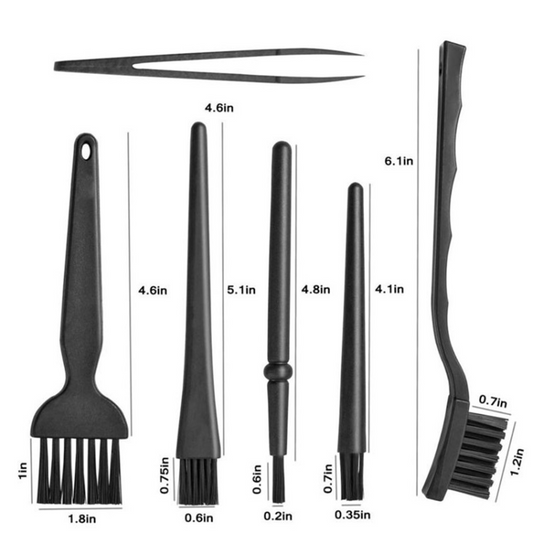 OEM Antisztatikus Kefe, 6az1-ben