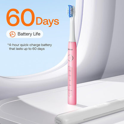 Bitvae D2 Electric Toothbrush, Pink