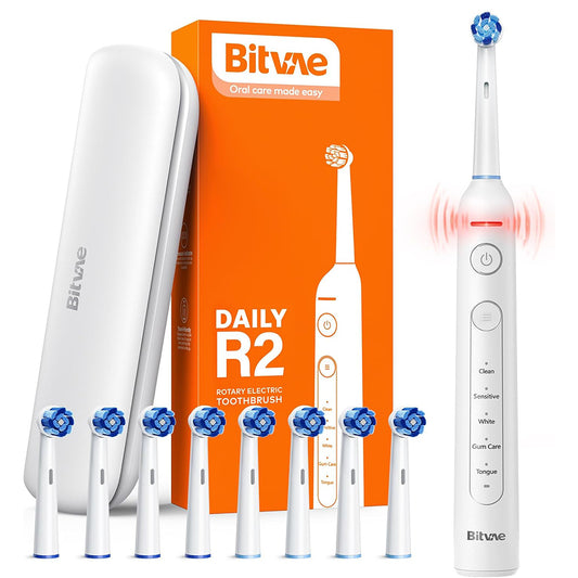 Bitvae R2 elektromos fogkefe, fehér