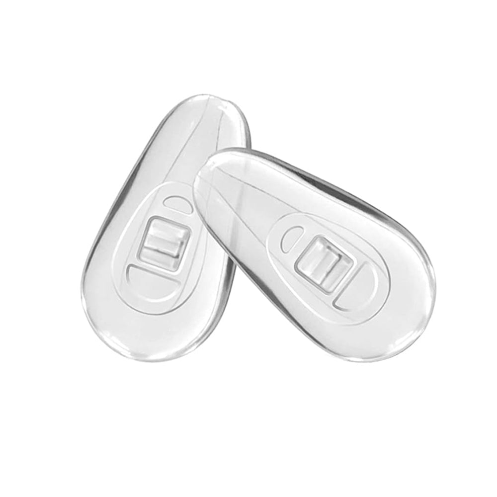 Szilikon Orrpárnák Szemüveghez és Techsuit ST1 Csavarhúzó, 4 darabos készlet, Átlátszó