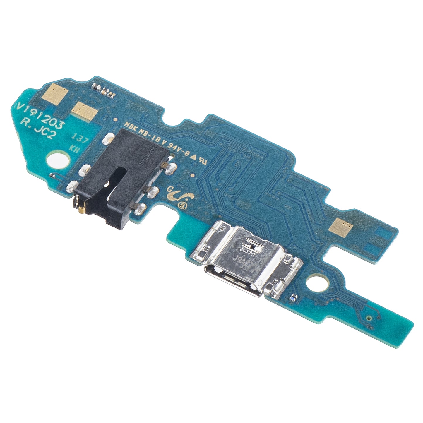 Samsung Galaxy A10 A105, SUB 0.1 - Audio - mikrofon - töltőcsatlakozó kártya