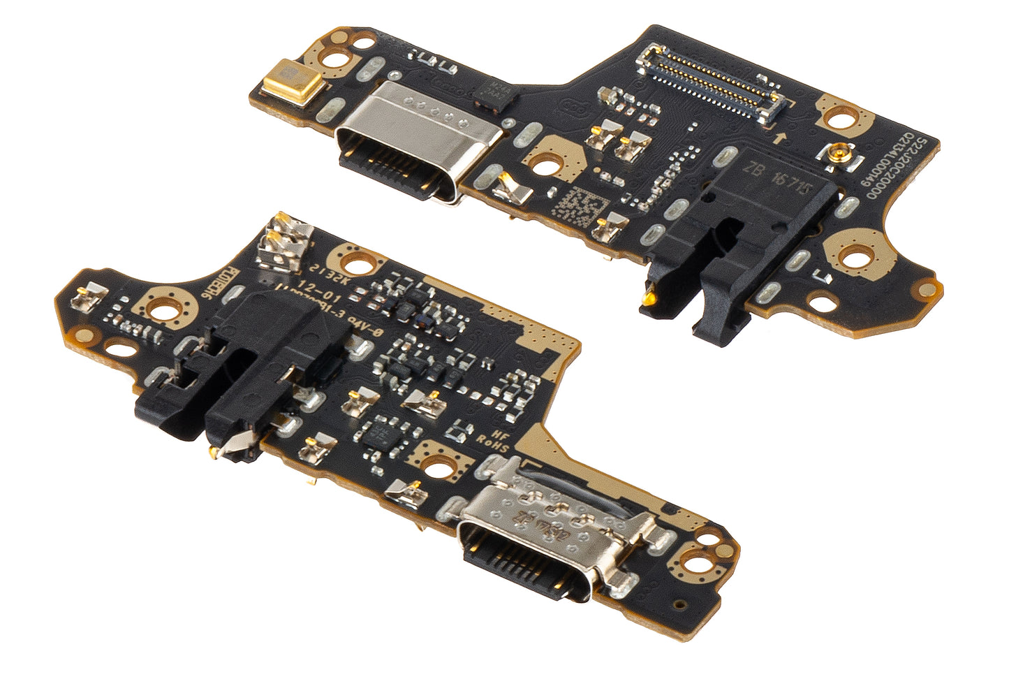 Xiaomi Poco X3 NFC töltő-, audio- és mikrofon csatlakozóval ellátott alaplap, Service Pack 560001J20C00