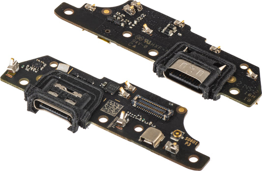 Töltőcsatlakozóval és mikrofonnal ellátott panel Motorola Moto E40 / E30 / E20