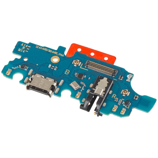 Töltőcsatlakozó - Audio - Mikrofon panel Samsung Galaxy A14 5G A146, nem európai verzió