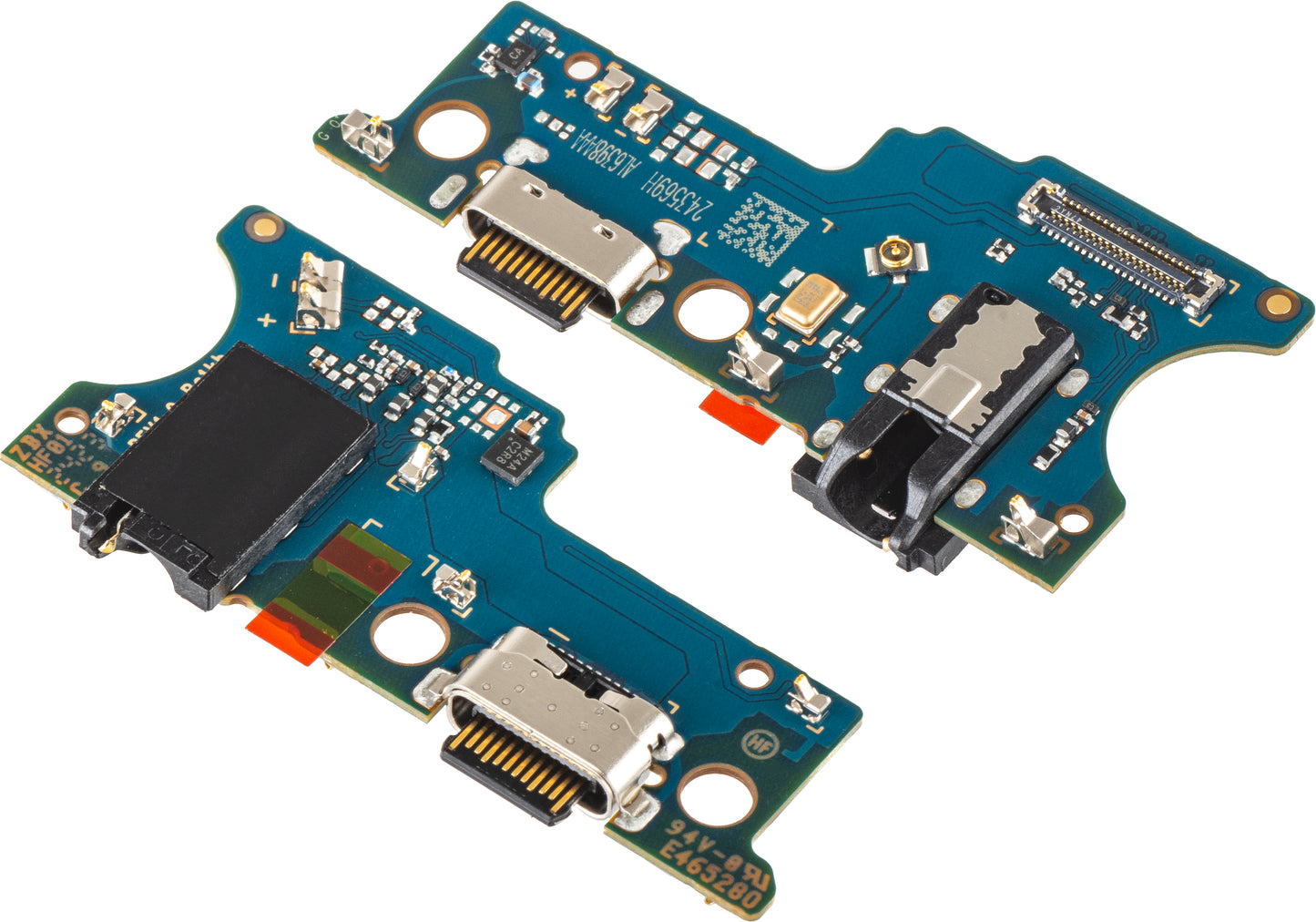 Töltőcsatlakozós - Audio - Mikrofonos Alaplap Samsung Galaxy A04e A042, Service Pack GH81-23048A